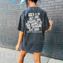 Load image into Gallery viewer, Shes a 10 Trucker Hat Bar