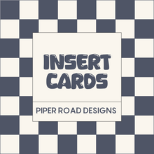 Load image into Gallery viewer, Custom Insert Cards