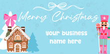Load image into Gallery viewer, Christmas facebook cover (branded)
