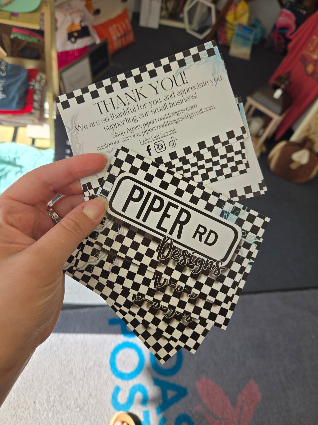 Custom Insert Cards