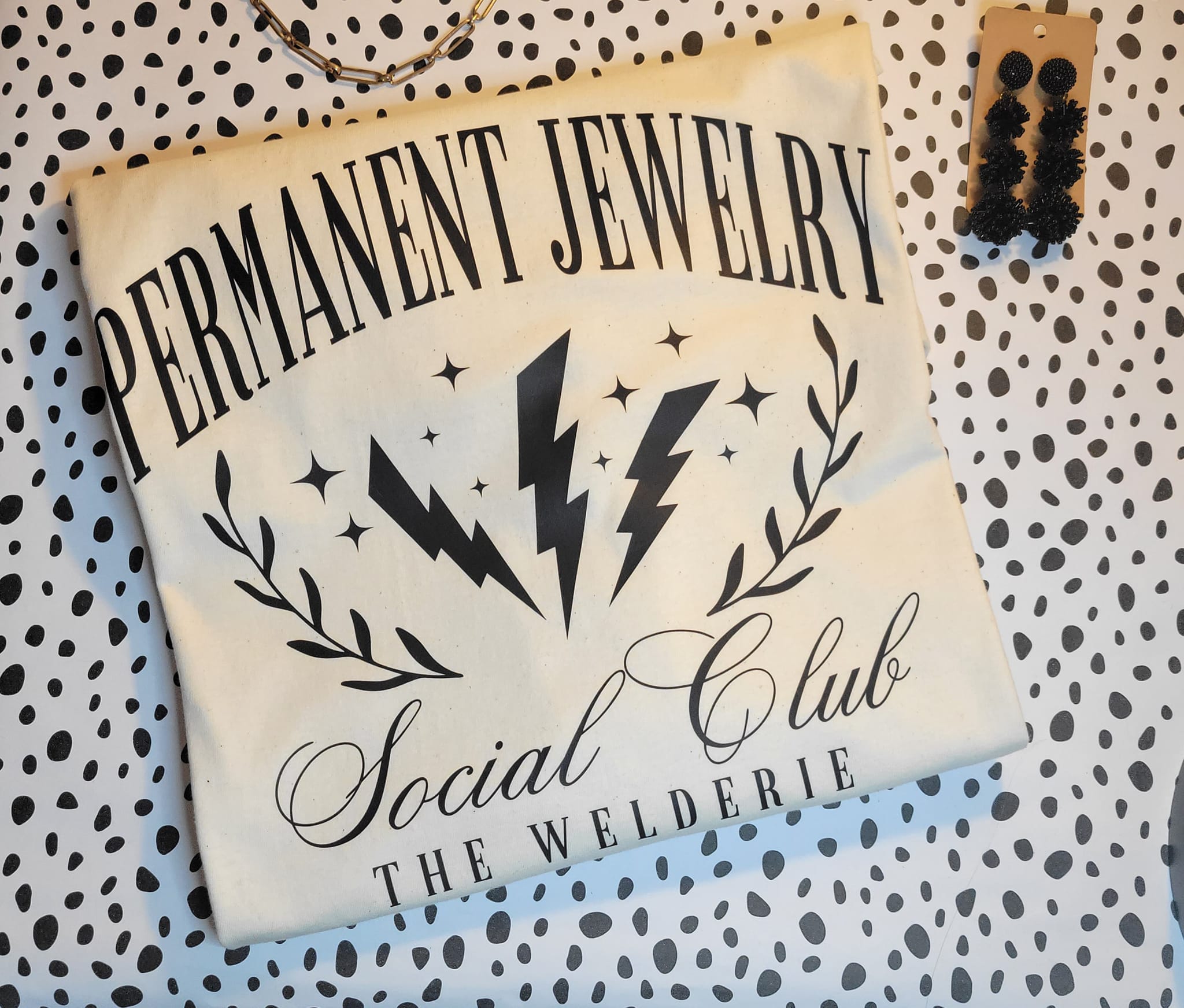 Permanent Jewelry Social Club Branded