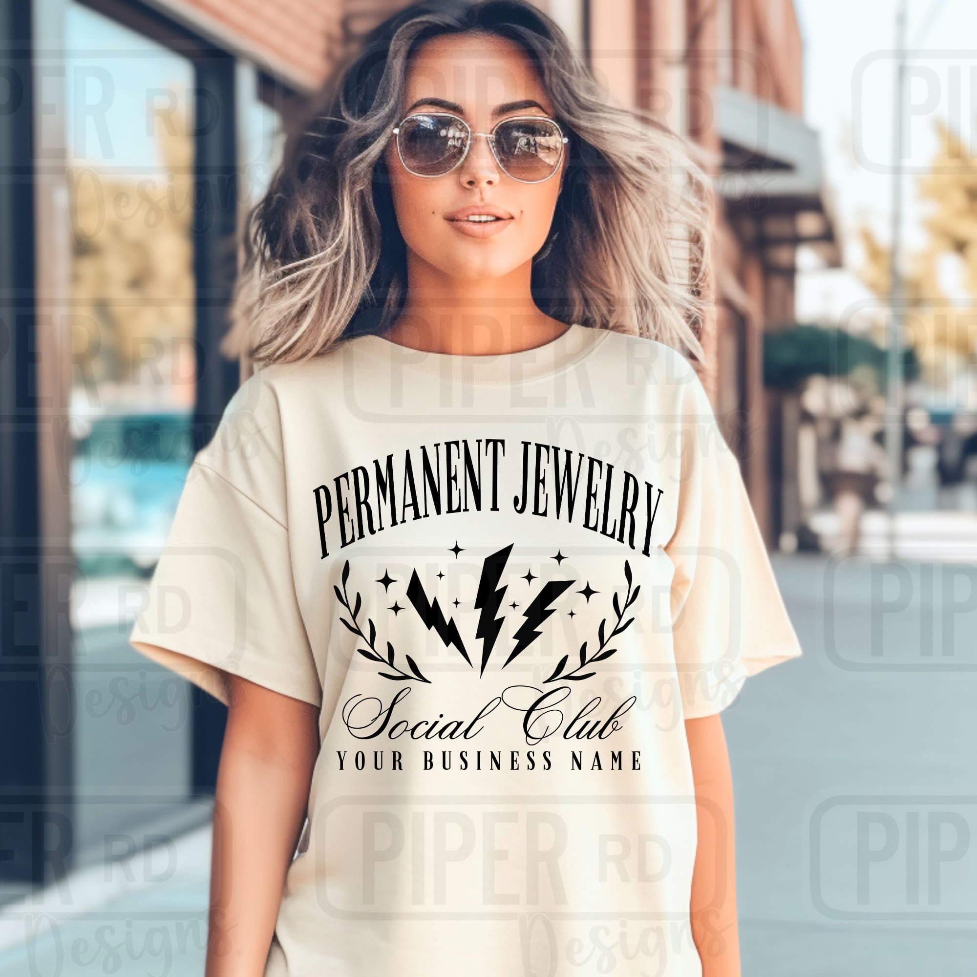 Permanent Jewelry Social Club Branded