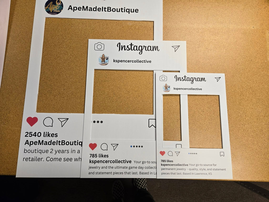 Insta/Fbook Photo Prop