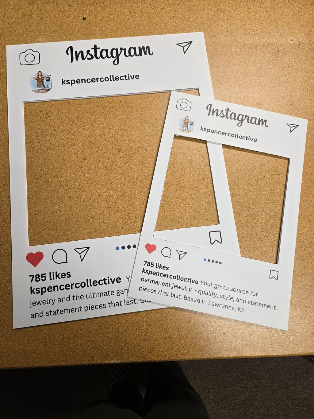 Insta/Fbook Photo Prop