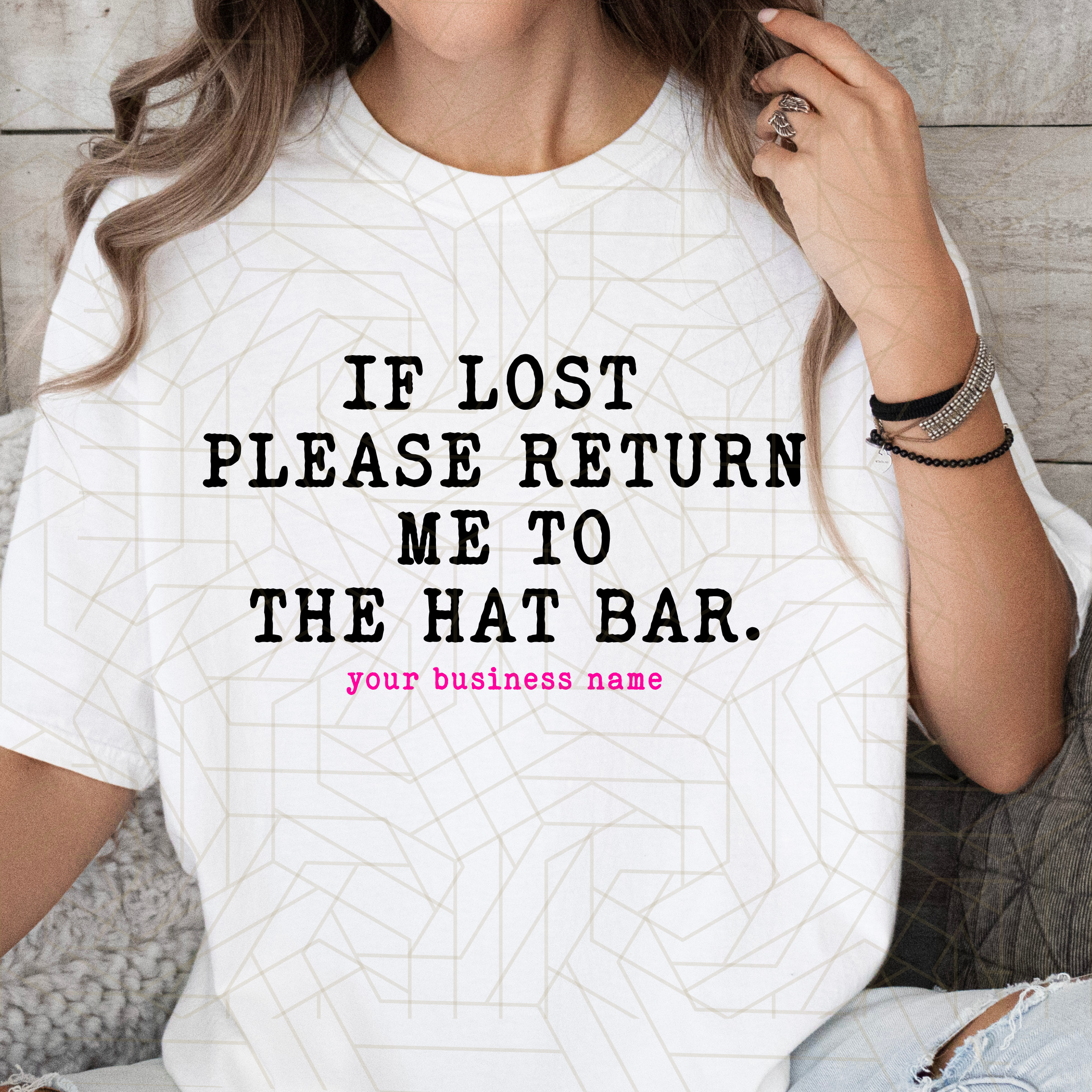 If Lost Please Return to the Hat Bar