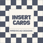 Custom Insert Cards