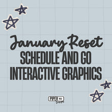 Load image into Gallery viewer, January 2026 Monthly Interactive Graphics Drive
