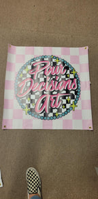 Mini Photo Backdrop Banner