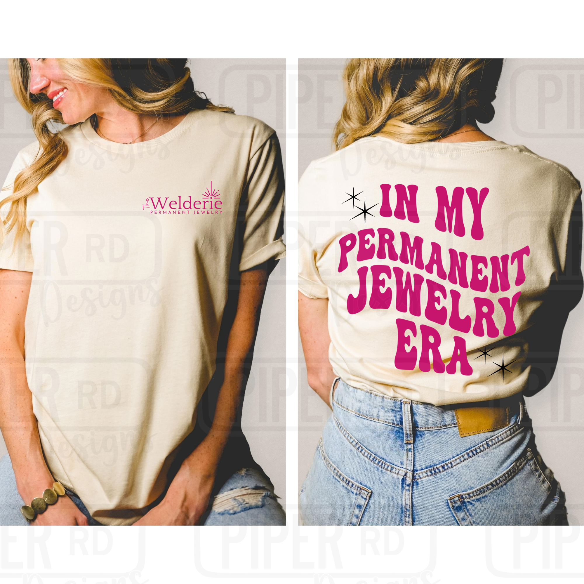 Branded In My permanent jewelry era  tee/sweater