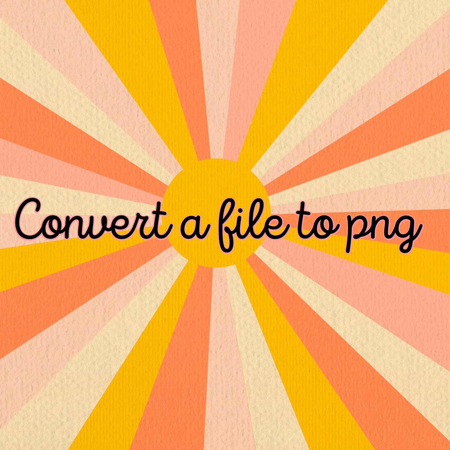 Convert a file to Png