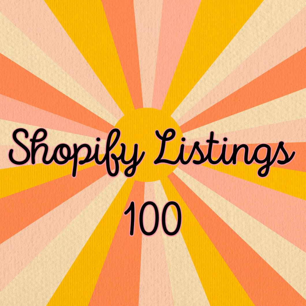 Shopify Listings (100)